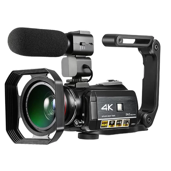 Winait 4K Night Vision Digital Video Camera - 3.0" Touchscreen - Image 6