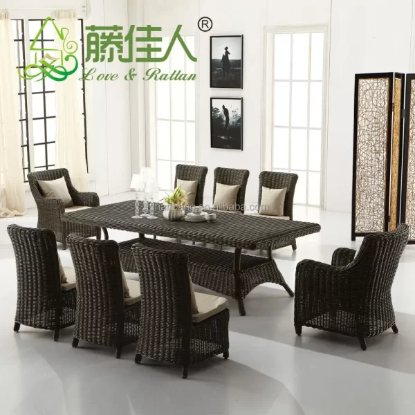 New Design Luxury Garden Patio Wicker Rattan Outdoor Furniture