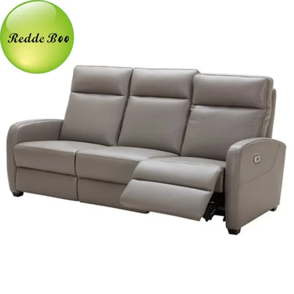 Modern New Design Recliner Chair Hot Selling Italy Leather Cover Recliner Comfortable Recliner Sofa Supplier - Image 4