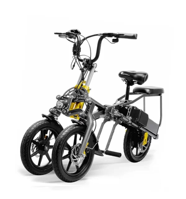 3-Wheel Mobility Scooter - 48V/350W with Aluminum Frame - Image 6