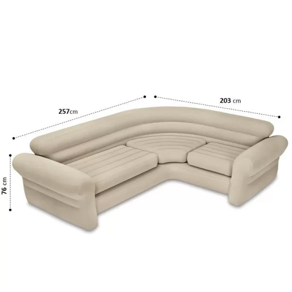 Wholesale Modern Outdoor Corner Living Room Sofas Recliner Sleeper Chair Inflatable - Image 3