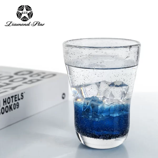 Diamond Star  Basics Stemless Wine Glasses Cute Gift Colored Glass Cup Creative Glass Cup - Image 2