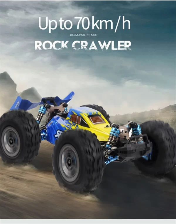 XLF F17 1/14 RC Car – 70KM/H Brushless 4WD Off-Road Drift Racer (RTR) - Image 4