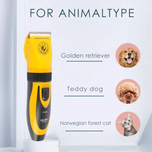 Electrical Cordless Adjustable Pet Hair Clippers - Grooming and Cleaning for Dogs - Image 3