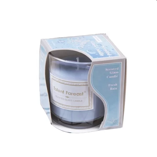 Custom Scented Luxury Candle for Home Decoration Glass Candle Jar Gift Soy Wax Candle - Image 2