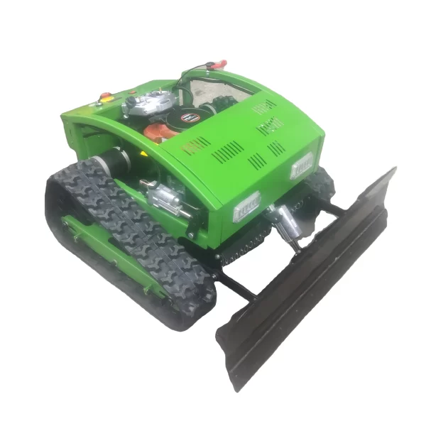 NEW Design Manufacturer Gas Robot Rotary Reel Remote Control Self Propelled Crawler Lawn Mower - Image 6