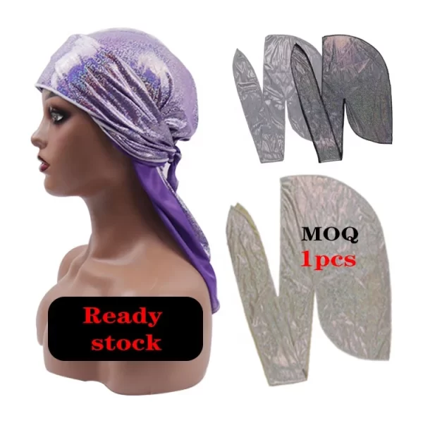 Cheap Wholesale Satin Silk Designer Seamless Colorful Luxury Cooling Competitive Price Durag