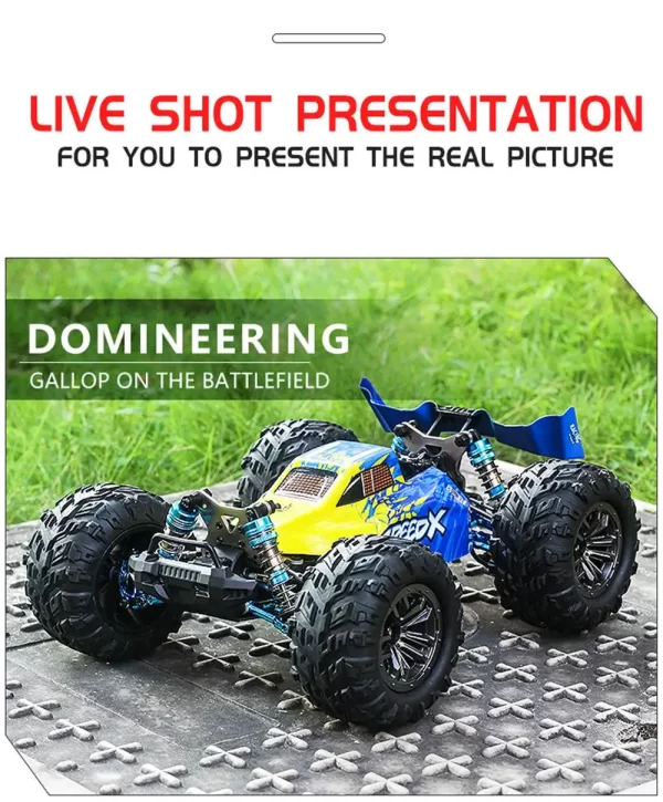 XLF F17 1/14 RC Car – 70KM/H Brushless 4WD Off-Road Drift Racer (RTR) - Image 2