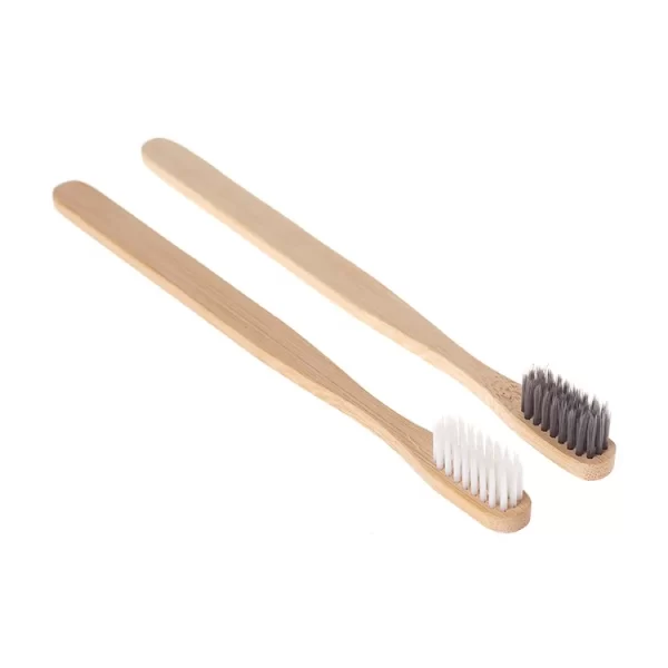 Low MOQ 100% Natural Biodegradable Eco Friendly Customized logo Travel Airplane Aviation Soft Bamboo Toothbrush - Image 5