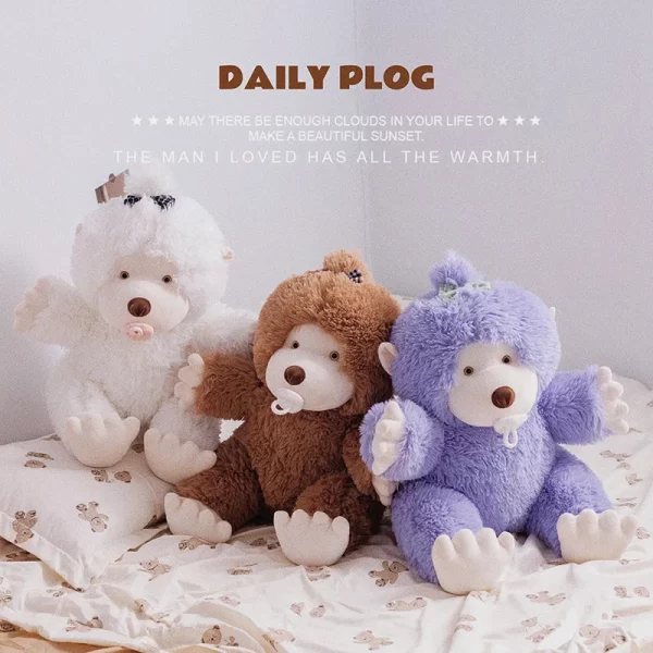 The Cross-border Bigfoot Action Figure OEM/ODM Custom Kawaii Plush Pillow Animal Plush Cushion For Children's Plush Toy