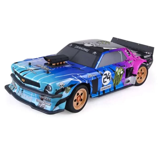 ZD Racing EX-07 1/7 4WD Brushless RC Drift Car - 130KM/H High-Speed - Image 2