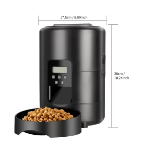 Smart 2L Pet Food Dispenser - App-Enabled Automatic Feeding System