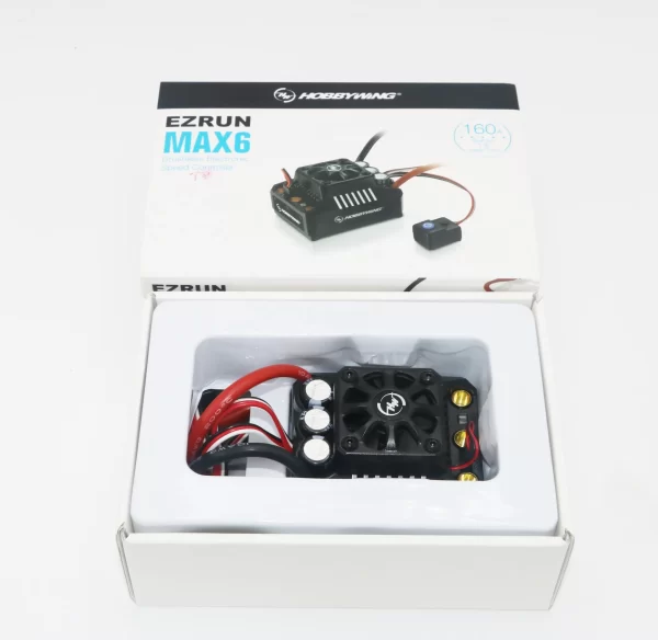 Hobbywing EzRun Max8 V3 150A Waterproof ESC + 4268 2600KV Motor Combo for 1/8 RC Cars - Image 4