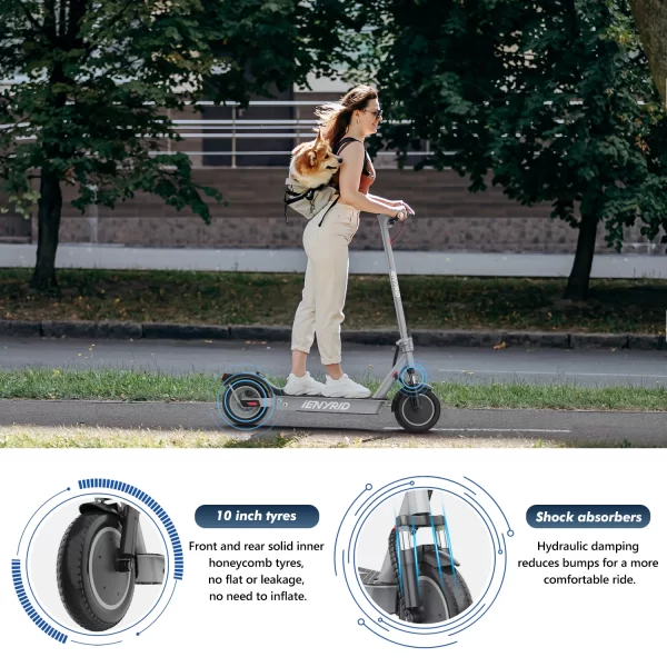 IENYRID M1 Electric Scooter - 500W, 45km/h, 10" Wheels