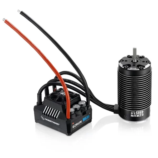 HobbyWing EZRUN-SL 4985 1650KV / 5687SL 1100KV Brushless Motor & MAX6 160A ESC – Waterproof for 1/6 & 1/7 RC Cars - Image 6