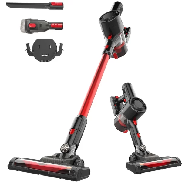 Powerful Portable Cordless Vacuum Cleaner - Dry, Wireless, Multiple Broom Heads - Image 6