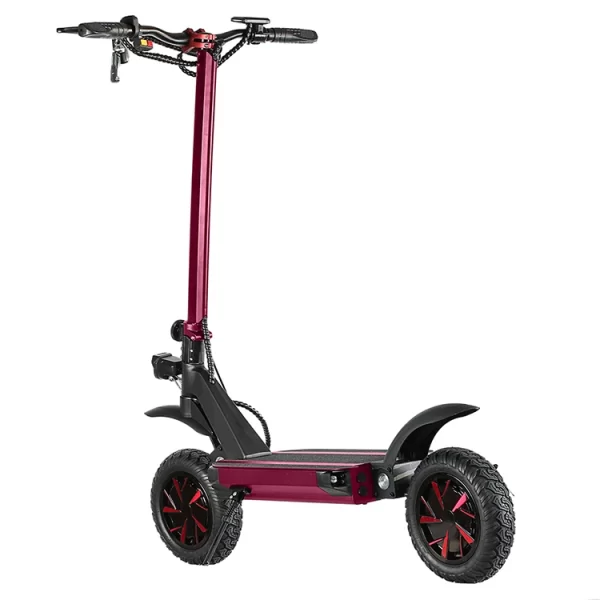 EcoRider E4-9 Electric Scooter - Dual Motor, 10" Tires, 60/52V Battery - Image 6