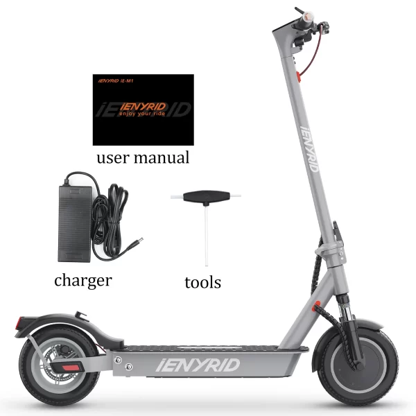 IENYRID M1 Electric Scooter - 500W, 45km/h, 10" Wheels - Image 3