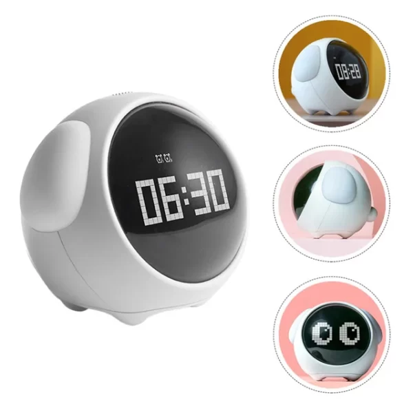 LED Smart Kids Wake-Up Clock - Sleep Trainer & Night Light - Image 2