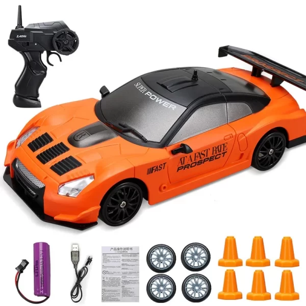 1/24 Scale 2.4GHz Hobby Grade RC Drift Racing Car for Kids - Image 2