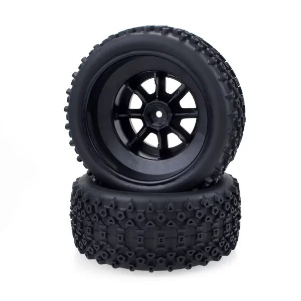 Short Course Truck Tires for 1/10 RC Cars - 12mm Hex Adapter, 110mm Size - Image 3