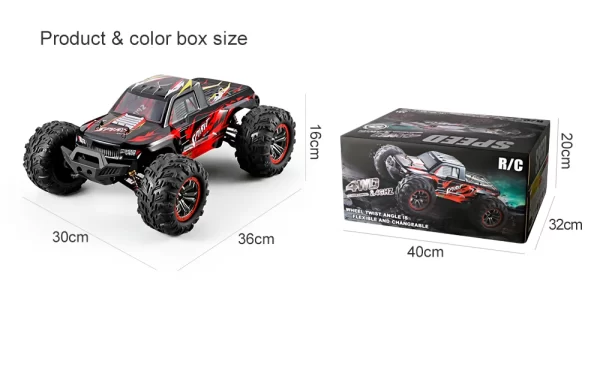 RC Vehicle X03A MAX - 1:10 Scale 4WD Brushless Off-Road Model, 60km/h - Image 4